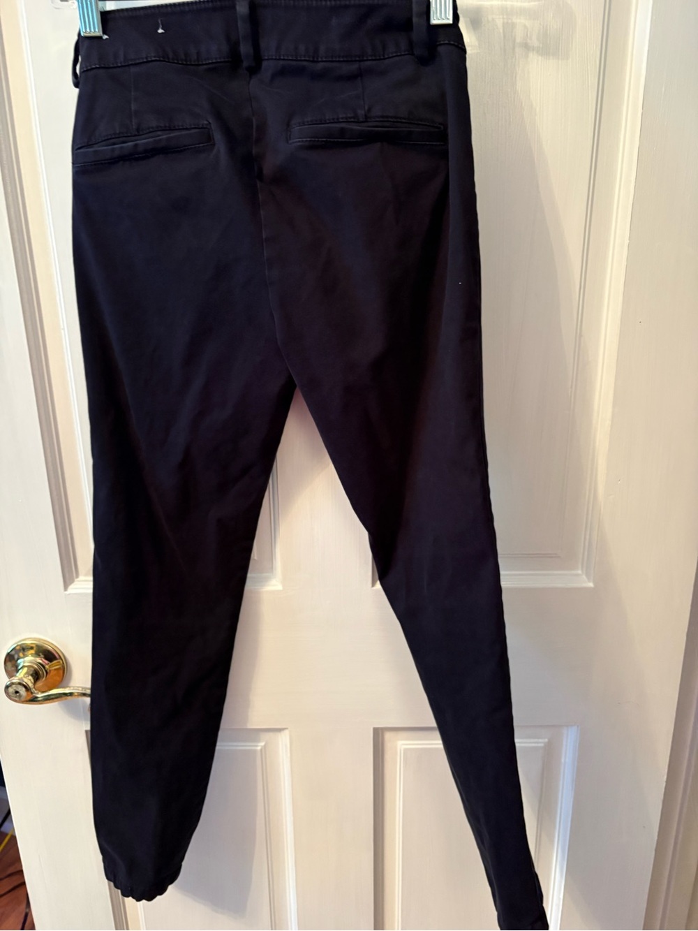 LOFT Black Cropped Ankle Pants